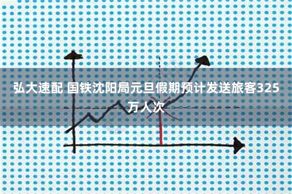 弘大速配 国铁沈阳局元旦假期预计发送旅客325万人次