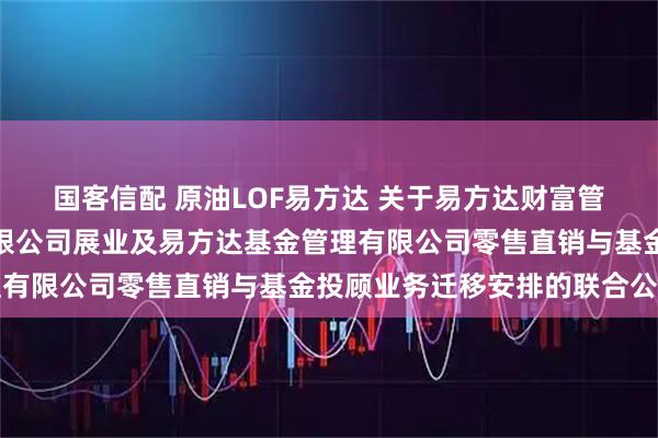 国客信配 原油LOF易方达 关于易方达财富管理基金销售（广州）有限公司展业及易方达基金管理有限公司零售直销与基金投顾业务迁移安排的联合公告